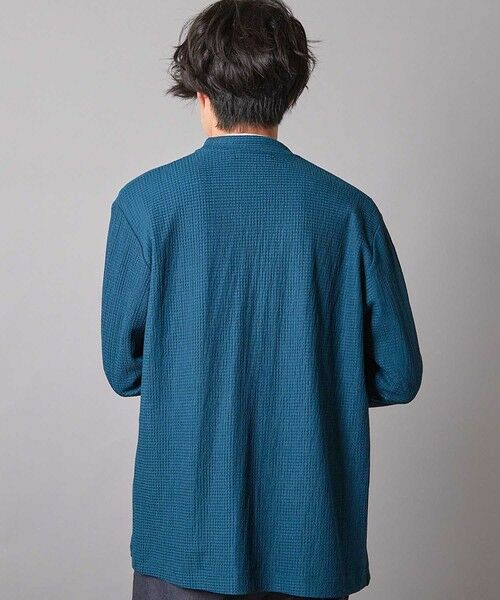 MEN'S BIGI / メンズビギ カーディガン・ボレロ | ウェーブジャガードボタンレスカーデ | 詳細13