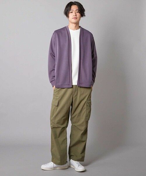 MEN'S BIGI / メンズビギ Tシャツ | ジャガードストライプTシャツ | 詳細6