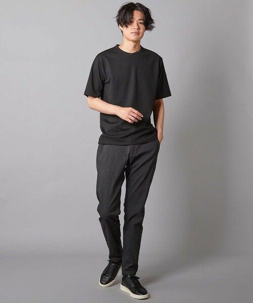 MEN'S BIGI / メンズビギ Tシャツ | ジャガードストライプTシャツ | 詳細12