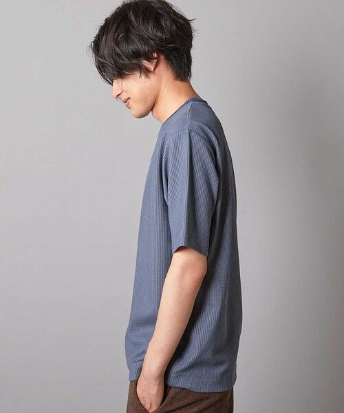 MEN'S BIGI / メンズビギ Tシャツ | ジャガードストライプTシャツ | 詳細20