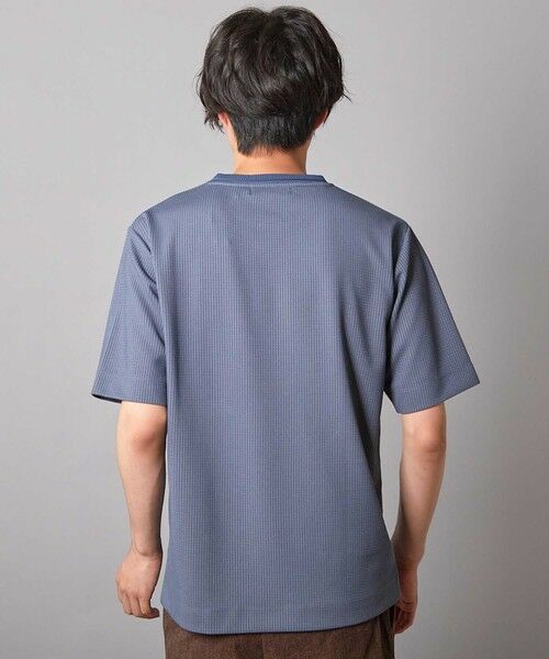 MEN'S BIGI / メンズビギ Tシャツ | ジャガードストライプTシャツ | 詳細21