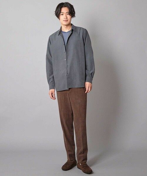 MEN'S BIGI / メンズビギ Tシャツ | ジャガードストライプTシャツ | 詳細24