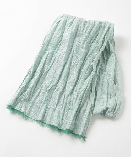 MEN'S BIGI / メンズビギ マフラー・ショール・スヌード・ストール | ストライプワッシャー加工ストール | 詳細5