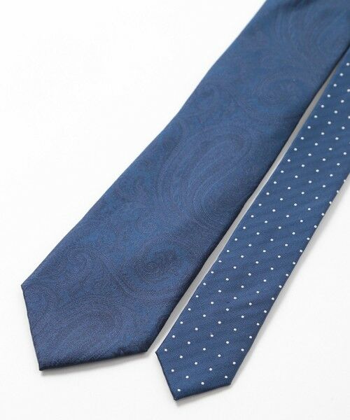 MEN'S BIGI / メンズビギ ネクタイ | シャドーペイズリー柄シルクネクタイ | 詳細4