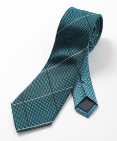 MEN'S BIGI / メンズビギ Tシャツ | チェック柄シルクネクタイ