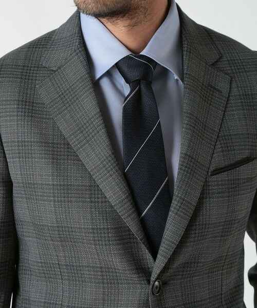 MEN'S BIGI / メンズビギ Tシャツ | チェック柄シルクネクタイ | 詳細3