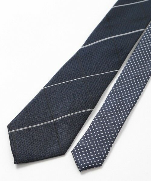 MEN'S BIGI / メンズビギ Tシャツ | チェック柄シルクネクタイ | 詳細4