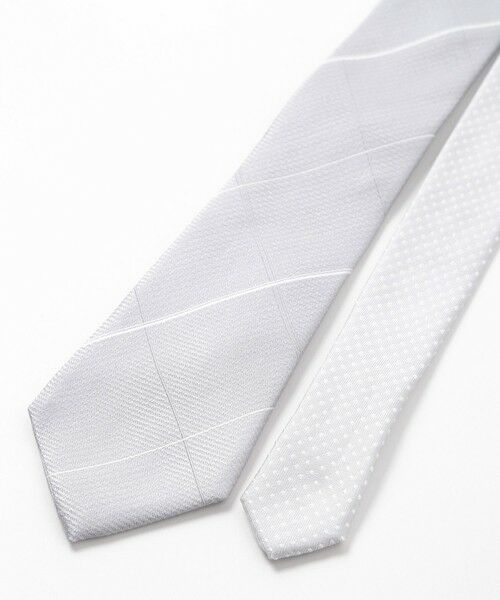 MEN'S BIGI / メンズビギ Tシャツ | チェック柄シルクネクタイ | 詳細6