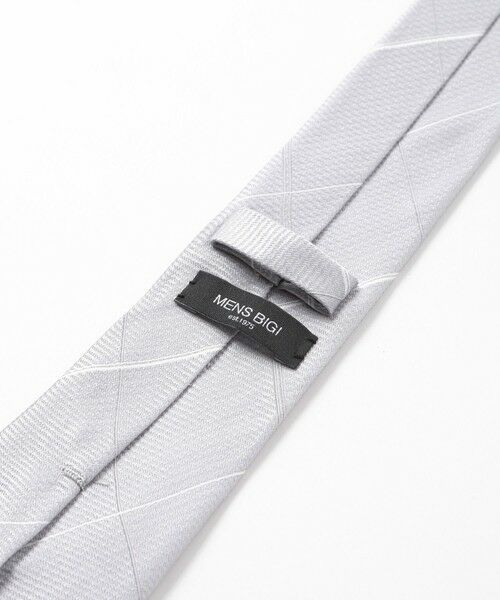 MEN'S BIGI / メンズビギ Tシャツ | チェック柄シルクネクタイ | 詳細7