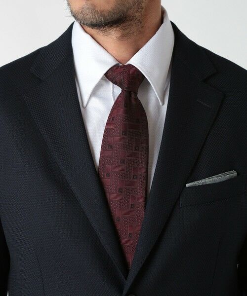 MEN'S BIGI / メンズビギ ネクタイ | 【TIE YOUR TIE(タイユアタイ)】ジオメトリック柄ネクタイ | 詳細3