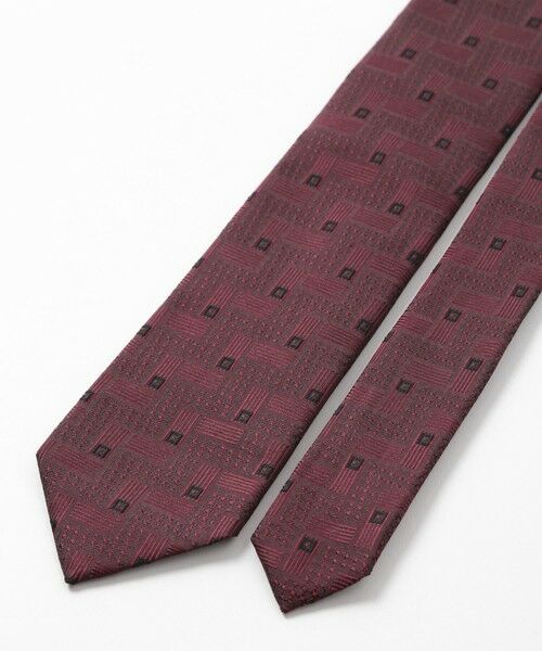MEN'S BIGI / メンズビギ ネクタイ | 【TIE YOUR TIE(タイユアタイ)】ジオメトリック柄ネクタイ | 詳細4
