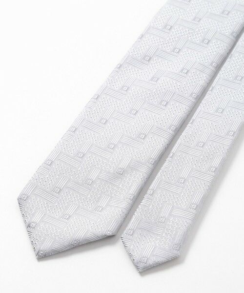 MEN'S BIGI / メンズビギ ネクタイ | 【TIE YOUR TIE(タイユアタイ)】ジオメトリック柄ネクタイ | 詳細6