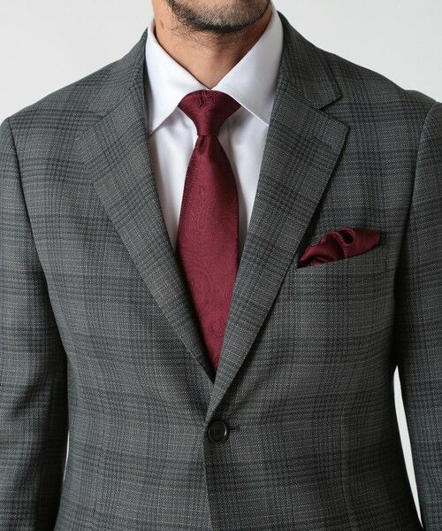 MEN'S BIGI / メンズビギ その他小物 | シャドーペイズリー柄シルクチーフ | 詳細3