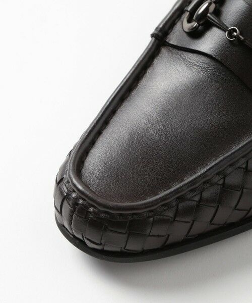 MEN'S BIGI / メンズビギ ビジネス・ドレスシューズ | メッシュレザー ビットローファー | 詳細4