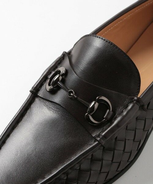 MEN'S BIGI / メンズビギ ビジネス・ドレスシューズ | メッシュレザー ビットローファー | 詳細5