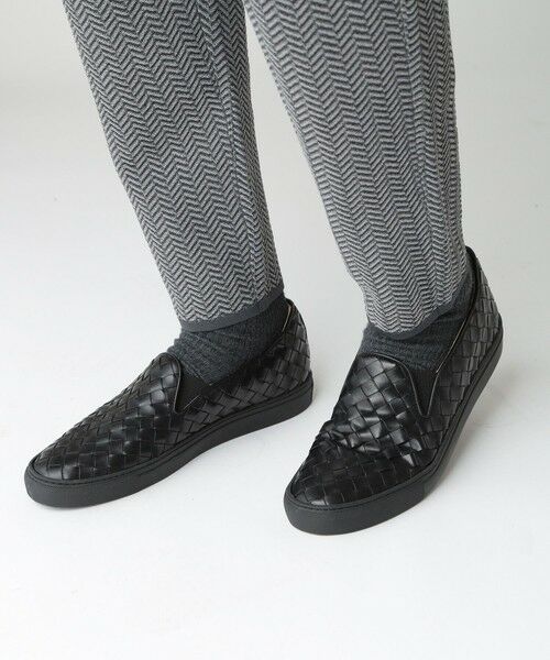 MEN'S BIGI / メンズビギ スニーカー | メッシュレザー スニーカー | 詳細3