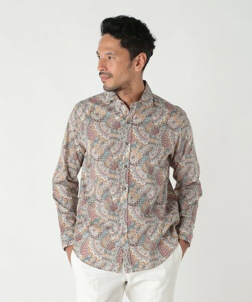 MEN'S BIGI / メンズビギ シャツ・ブラウス | 【LIBERTY/リバティー】リトールドプリントシャツ | 詳細1