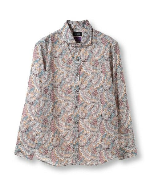 MEN'S BIGI / メンズビギ シャツ・ブラウス | 【LIBERTY/リバティー】リトールドプリントシャツ（ピンク系）