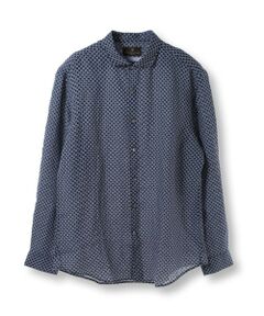MEN'S BIGI / メンズビギ シャツ・ブラウス | 【CANCLINI/カンクリーニ】プリントショートポイントシャツ