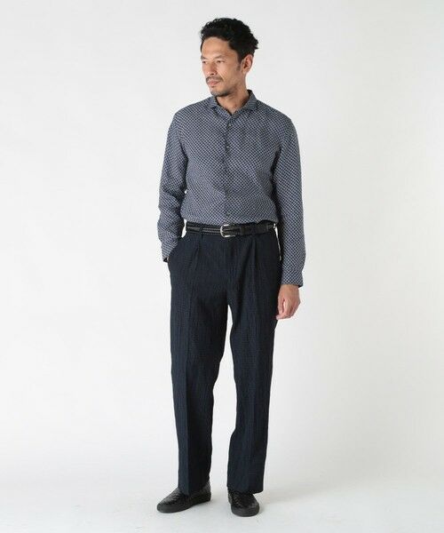 MEN'S BIGI / メンズビギ シャツ・ブラウス | 【CANCLINI/カンクリーニ】プリントショートポイントシャツ | 詳細12