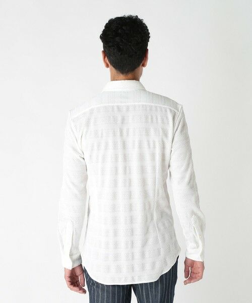 MEN'S BIGI / メンズビギ シャツ・ブラウス | ショートポイントカラージャージシャツ | 詳細3