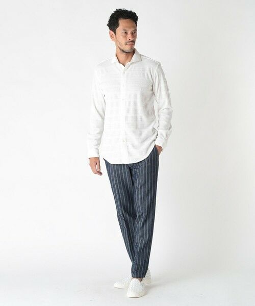 MEN'S BIGI / メンズビギ シャツ・ブラウス | ショートポイントカラージャージシャツ | 詳細4