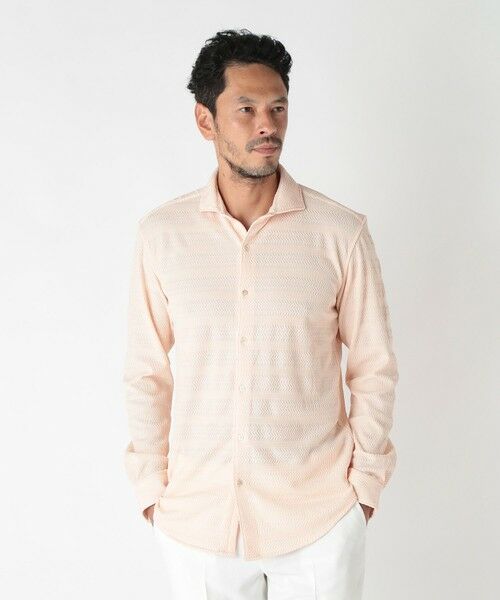 MEN'S BIGI / メンズビギ シャツ・ブラウス | ショートポイントカラージャージシャツ | 詳細6