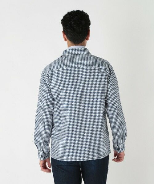 MEN'S BIGI / メンズビギ ブルゾン | リネンMIX千鳥ドビーブルゾン | 詳細3