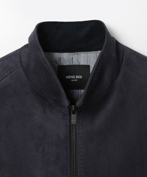 MEN'S BIGI / メンズビギ ブルゾン | フェイクスエードストレッチダンボールジャケット | 詳細12