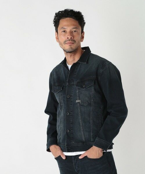 MEN'S BIGI / メンズビギ Gジャン・デニムジャケット | 【DENHAM/デンハム】FREE MOVE デニムジャケット | 詳細1