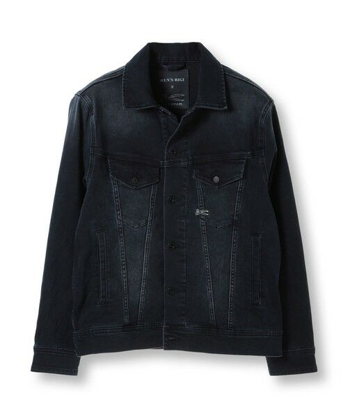 MEN'S BIGI / メンズビギ Gジャン・デニムジャケット | 【DENHAM/デンハム】FREE MOVE デニムジャケット（ネイビー）