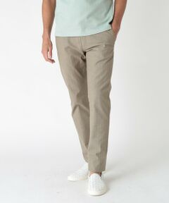 ＜ON/OFF兼用＞シャドーヘリンボーンストレッチパンツ