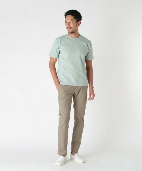 MEN'S BIGI / メンズビギ その他パンツ | ＜ON/OFF兼用＞シャドーヘリンボーンストレッチパンツ | 詳細5