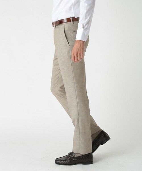 MEN'S BIGI / メンズビギ スラックス・ドレスパンツ | ミックスヤーン/ホップサックスラックス | 詳細1