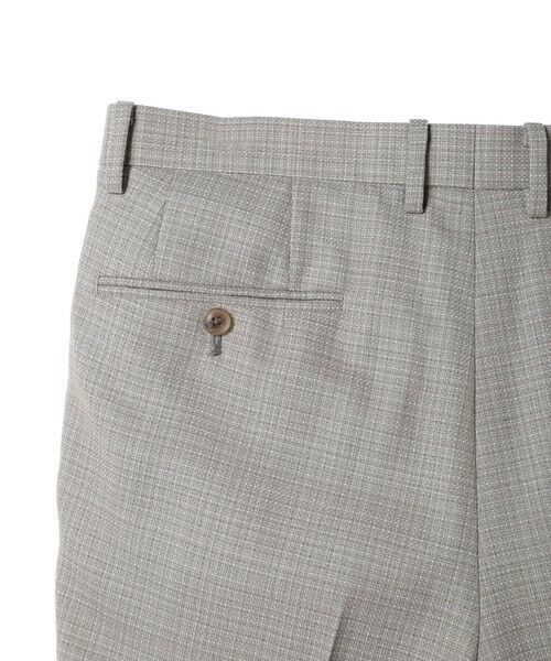 MEN'S BIGI / メンズビギ スラックス・ドレスパンツ | ミックスヤーン/ホップサックスラックス | 詳細11