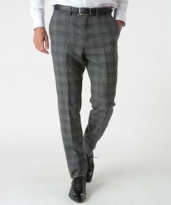 MEN'S BIGI / メンズビギ テーラードジャケット | ミックスヤーンブッチャーチェックスラックスパンツ