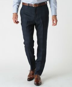 MEN'S BIGI / メンズビギ テーラードジャケット | ミックスヤーンブッチャーチェックスラックスパンツ
