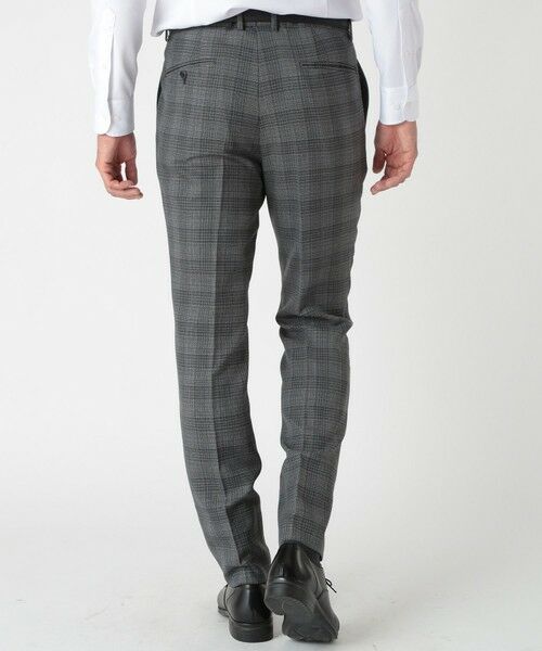 MEN'S BIGI / メンズビギ テーラードジャケット | ミックスヤーンブッチャーチェックスラックスパンツ | 詳細2
