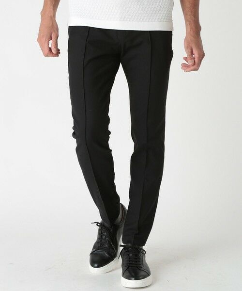 MEN'S BIGI / メンズビギ スラックス・ドレスパンツ | 360度ストレッチTRパンツ〈接触冷感〉 | 詳細12