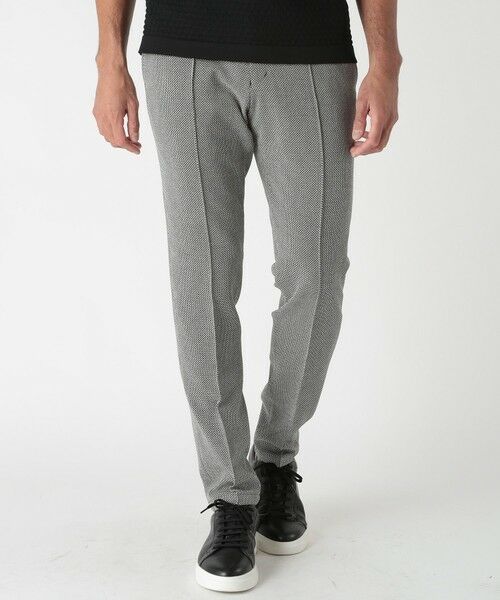MEN'S BIGI / メンズビギ スラックス・ドレスパンツ | 360度ストレッチTRパンツ〈接触冷感〉 | 詳細14
