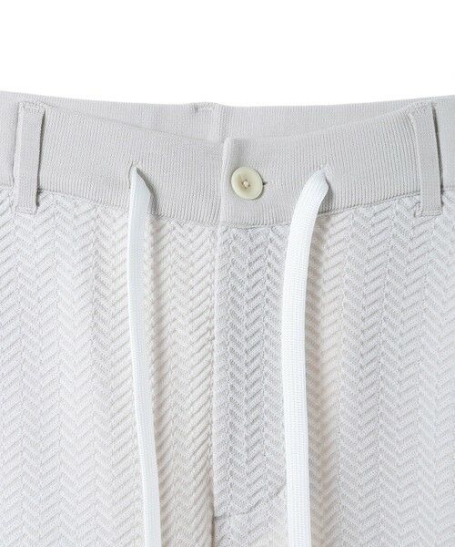 MEN'S BIGI / メンズビギ スラックス・ドレスパンツ | 【ACTIVE TAILOR】ヘリンボーンニットパンツ | 詳細6