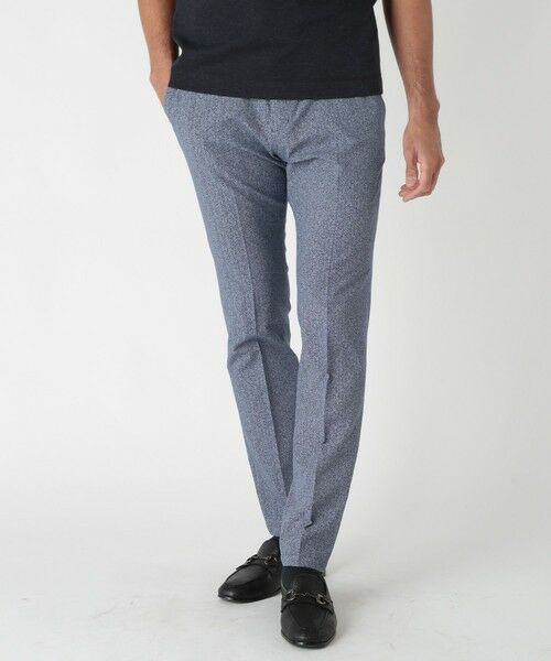 MEN'S BIGI / メンズビギ スラックス・ドレスパンツ | ドットエアーメッシュプリントパンツ＜吸水速乾＞ | 詳細1