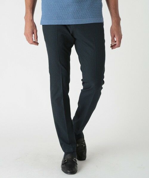 MEN'S BIGI / メンズビギ スラックス・ドレスパンツ | ドットエアーメッシュプリントパンツ＜吸水速乾＞ | 詳細12