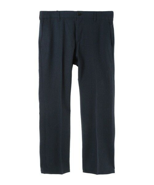 MEN'S BIGI / メンズビギ スラックス・ドレスパンツ | ドットエアーメッシュプリントパンツ＜吸水速乾＞（ネイビー）