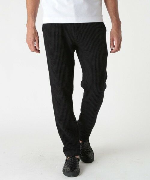 MEN'S BIGI / メンズビギ スラックス・ドレスパンツ | オニワッフルイージーパンツ | 詳細1