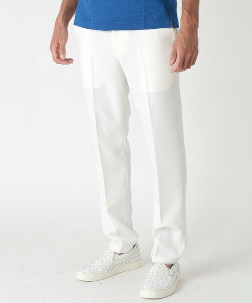 MEN'S BIGI / メンズビギ スラックス・ドレスパンツ | サマーツイードイージーパンツ | 詳細3