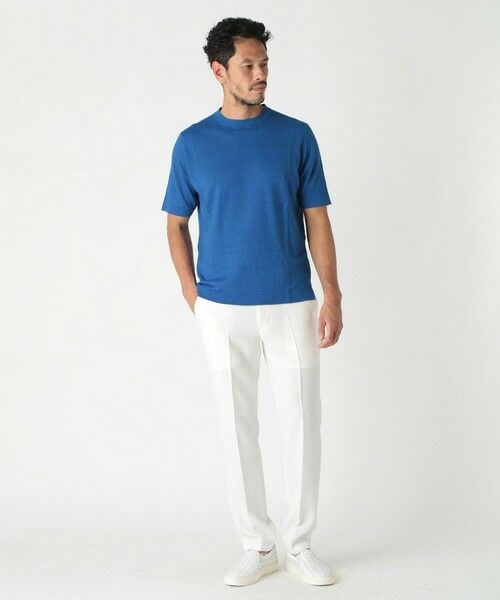 MEN'S BIGI / メンズビギ スラックス・ドレスパンツ | サマーツイードイージーパンツ | 詳細4