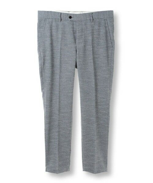 MEN'S BIGI / メンズビギ スラックス・ドレスパンツ | サマーツイードイージーパンツ（グレー）