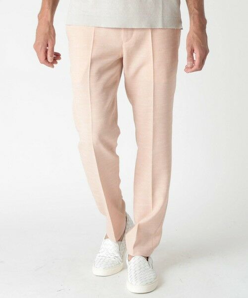 MEN'S BIGI / メンズビギ スラックス・ドレスパンツ | サマーツイードイージーパンツ | 詳細7