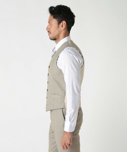 MEN'S BIGI / メンズビギ ベスト | ミックスヤーン/ポップサックリバーシブルベスト | 詳細1